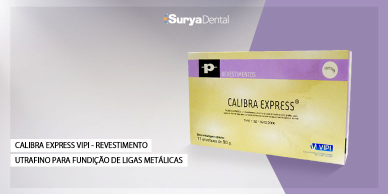 Calibra Express Vipi- Revestimento Utrafino para fundição de ligas