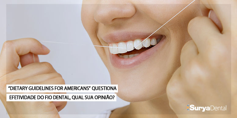 “Dietary Guidelines for Americans” questiona efetividade do fio dental