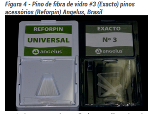 Pino de fibra de vidro #3 (Exacto) pinos acessórios (Reforpin) Angelus, Brasil