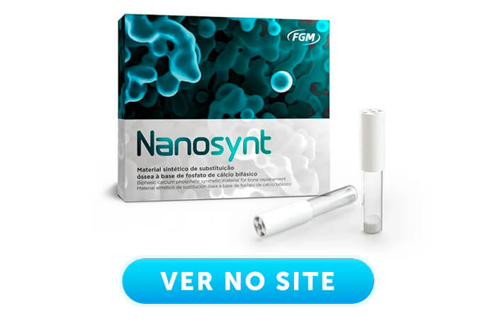 enxerto ósseo sintético nanosynt, da FGM