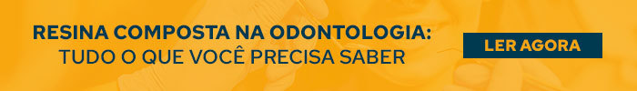 Banner falando sobre resina composta