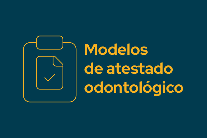 Blanner de modelos de atestado odontologico