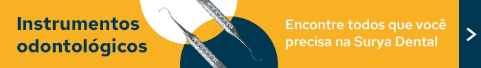 Banner instrumentos odontológicos no e-commerce da Surya Dental.