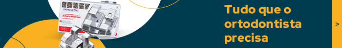 Banner fino materiais para ortodontista.