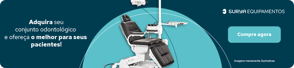 Banner de uma maca de dentista