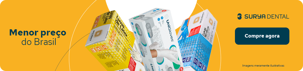 Banner de luvas descartaveis