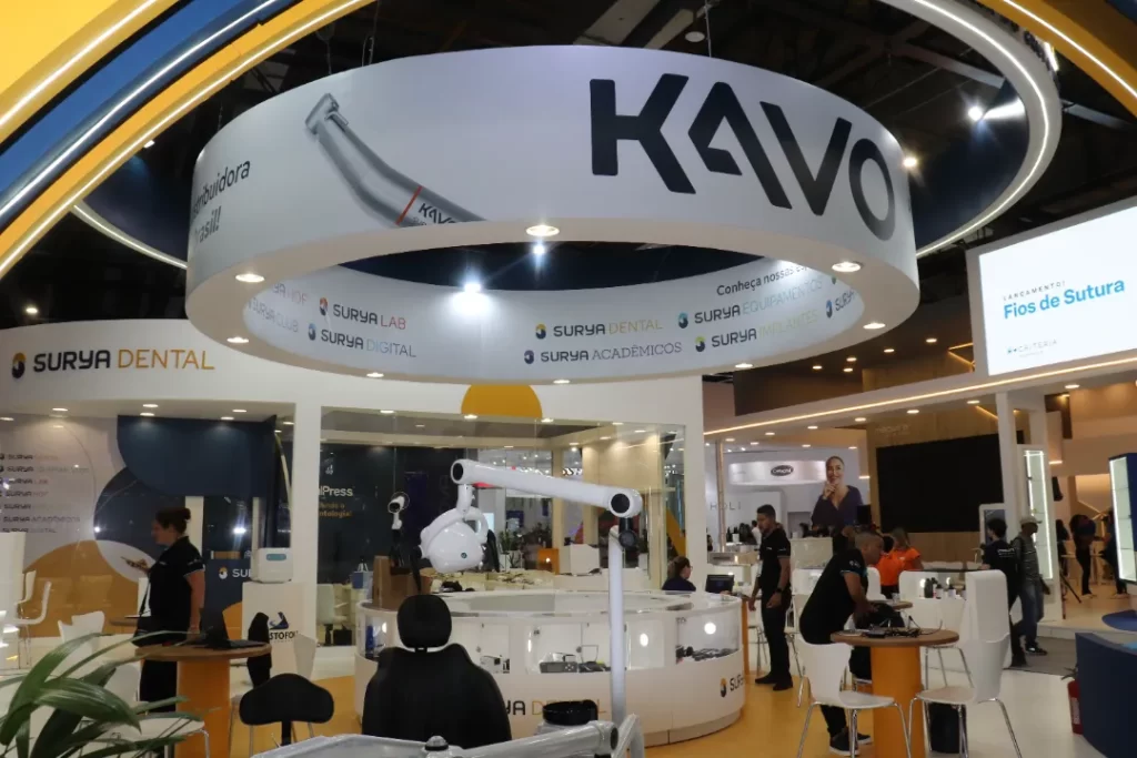 Estande Kavo em evento