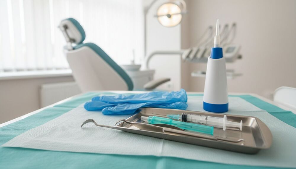 Materiais odontológicos em consultório dental